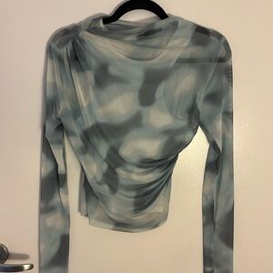 ZARA | Lined Mesh Top